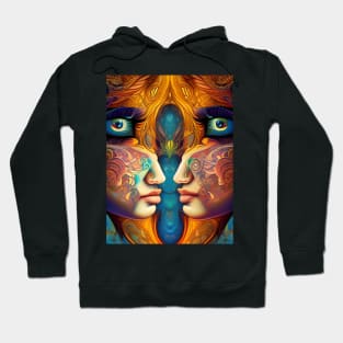 Looking into your Rainbow Eyes Hoodie